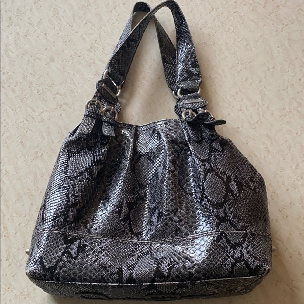 Jessica Simpson snakeskin purse